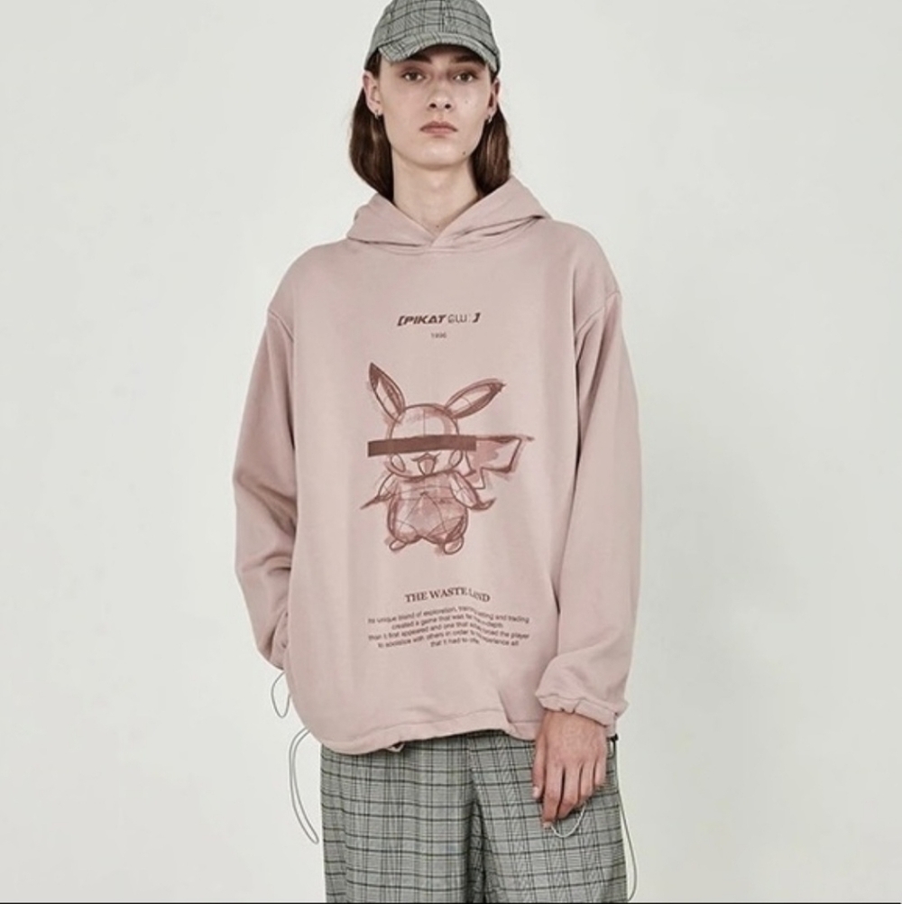 Harsh & Cruel Streetstyle Terry Pika Wasteland Collection Hoodie Unisex Sz M